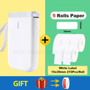 Niimbot D11 Drahtloser Etikettendrucker Tragbarer Taschenetikettendrucker Bluetooth-Thermoetikettendrucker Schneller Druck Heimgebrauch Büro P