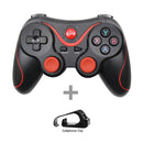 Terios T3 X3 Wireless Joystick Gamepad PC Game Controller Unterstützung Bluetooth BT3.0 Joystick für Handy Tablet TV Box Halter