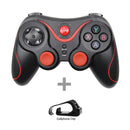 Terios T3 X3 Wireless Joystick Gamepad PC Game Controller Unterstützung Bluetooth BT3.0 Joystick für Handy Tablet TV Box Halter