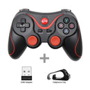 Terios T3 X3 Wireless Joystick Gamepad PC Game Controller Unterstützung Bluetooth BT3.0 Joystick für Handy Tablet TV Box Halter