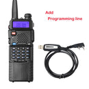 Baofeng UV-5R 5W Walkie Talkie Professionelles CB-Funkgerät Baofeng UV 5R 3800mAh Akku VHF UHF Tragbares Prosciutto-Funkgerät