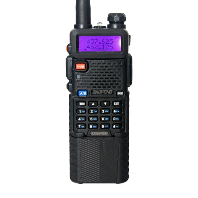 Baofeng UV-5R 5W Walkie Talkie Professionelles CB-Funkgerät Baofeng UV 5R 3800mAh Akku VHF UHF Tragbares Prosciutto-Funkgerät