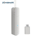 Zemismart Tuya WiFi-Rollo-Treiber mit Akku-Rollo-Raffrollo-Motor Alexa Google Assistant Voice Control RF