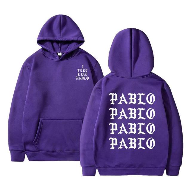 2021 I Feel Like Paul Pablo Kanye West sweat homme hoodies men Sweatshirt Hoodies Hip Hop Streetwear Hoody pablo hoodie
