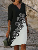 Große Größen Kleider elegante Damenkleider Mode lose Kleider Damen