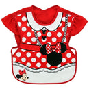 Disney süße Baby verstellbare Lätzchen Eva wasserdichte ärmellose Mittagessen Fütterung Lätzchen Baby Cartoon Fütterung Tuch Kinder Baby Schürze