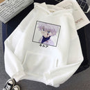 2021 Heißer japanischer Anime Manga Kawaii Hunter X Hunter Hoodies Männer/Frauen Kurzarm-Sweatshirt Killua Zoldyck Hoddie für Teenager