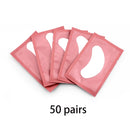 50/100 Paar Wimpernverlängerung Papier Patches Lint Feuchtigkeitsspendende Wimpernverlängerung Kissen Aufkleber unter Augenpads Wimpern Make-up-Tools