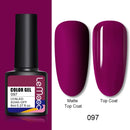 LEMOOC 8.0ml UV Gel Nail Polish Thermal Glitter Gel Polish Color-changing Gel Varnish Nail Art Gel varnish