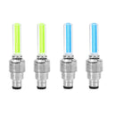 FORAUTO 2 STÜCKE Auto Rad LED Licht Motorrad Fahrrad Licht Reifen Ventilkappe Dekorative Laterne Reifen Ventilkappe Flash Speichen Neonlampe