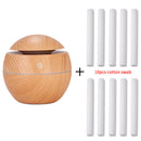 130ML USB Aroma Diffuser Ultraschall Cool Mist Luftbefeuchter Luftreiniger 7 Farbwechsel LED Nachtlicht für Office Home