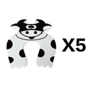 5 teile/los Schutz Baby Sicherheit Niedlichen Tier Sicherheit Türstopper Baby Karte Schloss Neugeborenen Pflege Kind Fingerschutz