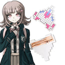 Pinza para el pelo de Anime Danganronpa Chiaki Nanami, Super Dangan Ronpa, bonitos accesorios de horquilla de avión, accesorios de Cosplay