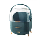 Transparente Kosmetik-Aufbewahrungsbox, Make-up-Schublade, Organizer, Schmuck, Nagellack, Schminkbehälter, Desktop-Schönheits-Aufbewahrungskoffer