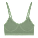 Damen-BH-Set, sexy Dessous, weibliche Unterwäsche, Bralette, gerippte Oberteile, Mädchen, Mode, Büstenhalter, Basic, dehnbar, Crop-Tops, Anzug