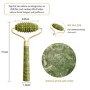 Jade-Roller-Massagegerät für Gesichtsroller Gua Sha Jade-Stein-Gesichtsmassagegerät Beauty Thin Face Lift Anti-Falten-Gesichtspflege-Tools