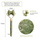 Jade-Roller-Massagegerät für Gesichtsroller Gua Sha Jade-Stein-Gesichtsmassagegerät Beauty Thin Face Lift Anti-Falten-Gesichtspflege-Tools