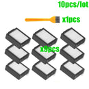Hepa-Filter + Seitenbürste + Bürstenrolle + Staubbeutel Ersatz für iRobot Roomba i7 E5 E6 I-Serie Roboter-Staubsauger-Ersatzteile