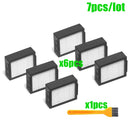Hepa-Filter + Seitenbürste + Bürstenrolle + Staubbeutel Ersatz für iRobot Roomba i7 E5 E6 I-Serie Roboter-Staubsauger-Ersatzteile