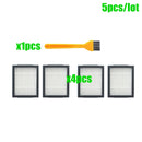 Hepa-Filter + Seitenbürste + Bürstenrolle + Staubbeutel Ersatz für iRobot Roomba i7 E5 E6 I-Serie Roboter-Staubsauger-Ersatzteile