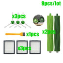 Hepa-Filter + Seitenbürste + Bürstenrolle + Staubbeutel Ersatz für iRobot Roomba i7 E5 E6 I-Serie Roboter-Staubsauger-Ersatzteile