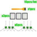 Hepa-Filter + Seitenbürste + Bürstenrolle + Staubbeutel Ersatz für iRobot Roomba i7 E5 E6 I-Serie Roboter-Staubsauger-Ersatzteile