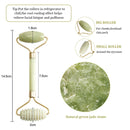 Jade-Roller-Massagegerät für Gesichtsroller Gua Sha Jade-Stein-Gesichtsmassagegerät Beauty Thin Face Lift Anti-Falten-Gesichtspflege-Tools