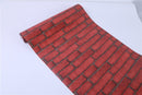 Adhesivo impermeable para pared de 10M para sala de estar, cocina, baño, decoración del hogar, vinilo extraíble, papel tapiz autoadhesivo de piedra de ladrillo de PVC