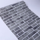 Adhesivo impermeable para pared de 10M para sala de estar, cocina, baño, decoración del hogar, vinilo extraíble, papel tapiz autoadhesivo de piedra de ladrillo de PVC