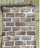 Adhesivo impermeable para pared de 10M para sala de estar, cocina, baño, decoración del hogar, vinilo extraíble, papel tapiz autoadhesivo de piedra de ladrillo de PVC