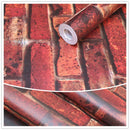 Adhesivo impermeable para pared de 10M para sala de estar, cocina, baño, decoración del hogar, vinilo extraíble, papel tapiz autoadhesivo de piedra de ladrillo de PVC