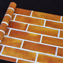 Adhesivo impermeable para pared de 10M para sala de estar, cocina, baño, decoración del hogar, vinilo extraíble, papel tapiz autoadhesivo de piedra de ladrillo de PVC