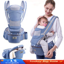 Neue 0-48 Monate Ergonomische Babytrage Infant Baby Hipseat Carrier 3 in 1 Ergonomischer Känguru-Baby-Tragegurt nach vorne gerichtet