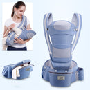 Neue 0-48 Monate Ergonomische Babytrage Infant Baby Hipseat Carrier 3 in 1 Ergonomischer Känguru-Baby-Tragegurt nach vorne gerichtet