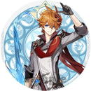 Kostenloser Versand 58mm Online Spiel Genshin Impact Brosche Cosplay Abzeichen Zubehör für Kleidung Rucksack Dekoration Geschenk