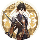 Kostenloser Versand 58mm Online Spiel Genshin Impact Brosche Cosplay Abzeichen Zubehör für Kleidung Rucksack Dekoration Geschenk