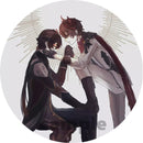 Kostenloser Versand 58mm Online Spiel Genshin Impact Brosche Cosplay Abzeichen Zubehör für Kleidung Rucksack Dekoration Geschenk