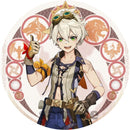 Kostenloser Versand 58mm Online Spiel Genshin Impact Brosche Cosplay Abzeichen Zubehör für Kleidung Rucksack Dekoration Geschenk