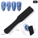 LILYCUTE Doppelköpfiger Nail Art Magnet Stick 9D Katze magnetisch für Nagelgellack Linienstreifeneffekt Starke magnetische Stiftwerkzeuge