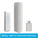 Zemismart Tuya WiFi-Rollo-Treiber mit Akku-Rollo-Raffrollo-Motor Alexa Google Assistant Voice Control RF