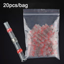 Schrumpfkabelverbinder 10/20/30 STÜCKE SST21 Wasserdichte Hülse AWG22-18 Butt Electrical Splice Verzinnte Lötdichtungsklemme