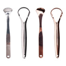 Y-Kelin Hot Sale Edelstahl Zungenschaber Reiniger Metallschaber Wiederverwendbare &amp; umweltfreundliche Zungenbürste Frischer Atemschaber