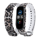 Correa para Xiaomi Mi Band 4 3 5 6 correa de reloj Creative graffiti estilo pulsera de silicona reemplazo para XiaoMi band 4 5 pulsera