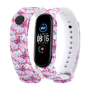 Correa para Xiaomi Mi Band 4 3 5 6 correa de reloj Creative graffiti estilo pulsera de silicona reemplazo para XiaoMi band 4 5 pulsera