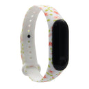 Correa para Xiaomi Mi Band 4 3 5 6 correa de reloj Creative graffiti estilo pulsera de silicona reemplazo para XiaoMi band 4 5 pulsera