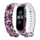 Correa para Xiaomi Mi Band 4 3 5 6 correa de reloj Creative graffiti estilo pulsera de silicona reemplazo para XiaoMi band 4 5 pulsera