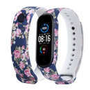 Correa para Xiaomi Mi Band 4 3 5 6 correa de reloj Creative graffiti estilo pulsera de silicona reemplazo para XiaoMi band 4 5 pulsera