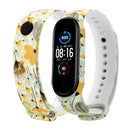 Correa para Xiaomi Mi Band 4 3 5 6 correa de reloj Creative graffiti estilo pulsera de silicona reemplazo para XiaoMi band 4 5 pulsera