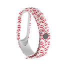 Correa para Xiaomi Mi Band 4 3 5 6 correa de reloj Creative graffiti estilo pulsera de silicona reemplazo para XiaoMi band 4 5 pulsera