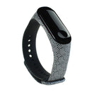 Correa para Xiaomi Mi Band 4 3 5 6 correa de reloj Creative graffiti estilo pulsera de silicona reemplazo para XiaoMi band 4 5 pulsera